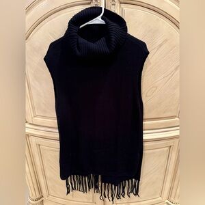 BCBGeneration Black Turtleneck Sleeveless Sweater size M/L